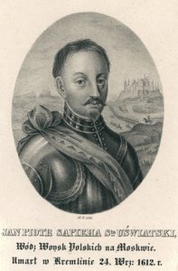 Jan Piotr Sapieha 1569-1611 door Willem Hondius