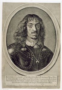 John Kazimir Vasa (1609-72) Koning van Polen, 1649 door Willem Hondius