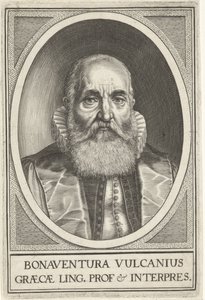 Portret van Bonaventura Vulcanius