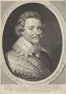 Portret van Ernst Casimir, graaf van Nassau-Dietz door Willem Jacobsz Delff