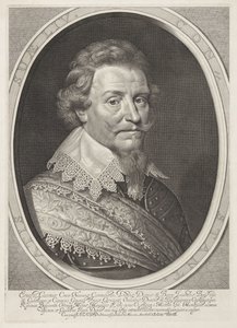 Portret van Ernst Casimir, graaf van Nassau-Dietz door Willem Jacobsz Delff