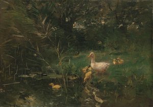 Eendjes door Willem Maris