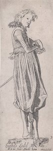 Engelse Edelman, uit Edelmannen van Verschillende Landen, Plaat 3, ca. 1615 door Willem Pietersz. Buytewech