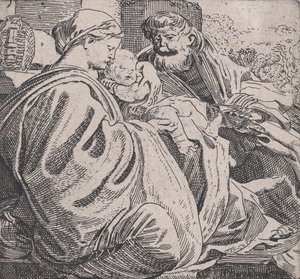 De Heilige Familie Rustend, ca. 1615