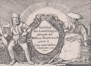 Titelpagina, uit Verscheyden Landtschapjes Diverse Kleine Landschappen, Plaat 1, ca. 1616