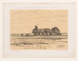 Hunebed te Tynaarlo in Drenthe