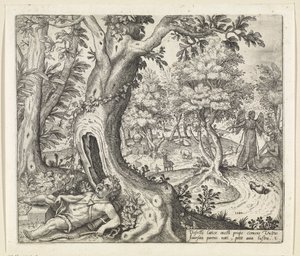 Hagar en Ismaël in de woestijn