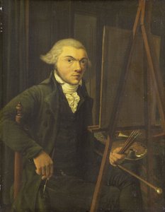 Portret van een schilder, waarschijnlijk Harmanus Uppink