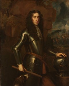 Portret van Willem III (1650-1702), Prins van Oranje door Willem Wissing (manner of)