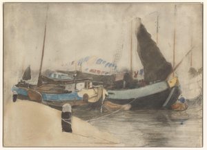 Gemeerde schuiten