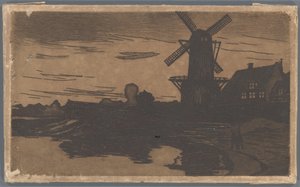 Molen aan water, Wijk bij Duurstede
