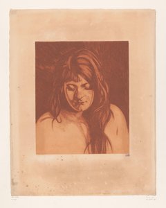 Portret van een onbekende vrouw door Willem Arnoldus Witsen