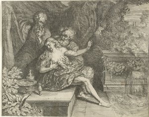 Suzanna en de ouderlingen door Willem de Ryck