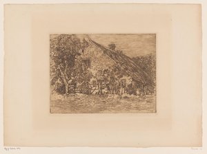 Boerenwoning door Willem de Zwart