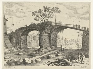 Brug over een rivier