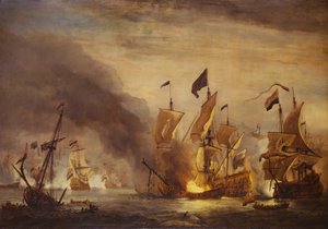 De brand van HMS 
