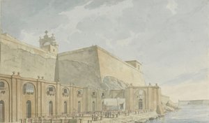 Malta, ca. 1785 door Willey Reveley
