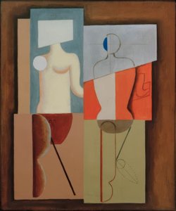 Apollo en de schilder door Willi Baumeister