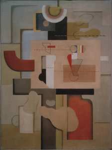 Atelierfoto I door Willi Baumeister