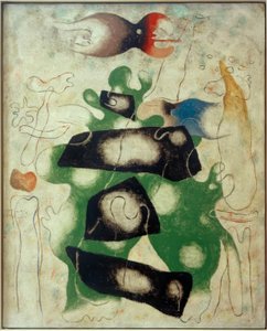 Eidos VI door Willi Baumeister