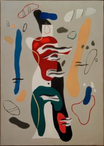 vlammetje door Willi Baumeister