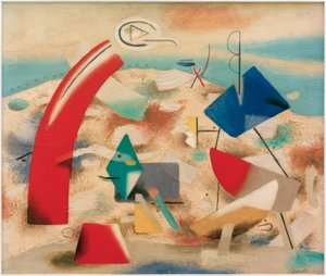 Vrolijk landschap IV