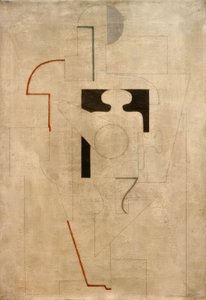 M 2 op grijs door Willi Baumeister