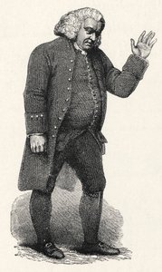 Samuel Johnson - Engels door William (after) Finden
