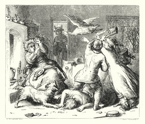 De Gans door William (after) Mulready