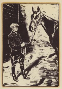 Illustratie voor Memoirs of a Fox-Hunting Man door Siegfried Sassoon door William (after) Nicholson