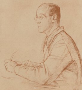 Albert Rutherston door William (after) Rothenstein