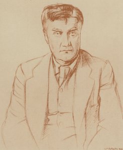 Ralph Vaughan Williams door William (after) Rothenstein