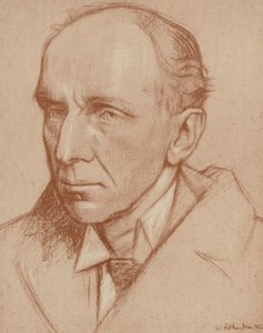 De zeer eerbiedwaardige Lord Robert Cecil door William (after) Rothenstein