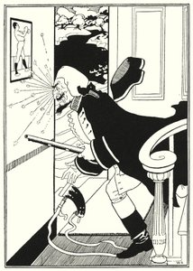 Illustratie voor de Avonturen van Baron Munchausen door William (after) Strang