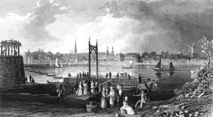 BONN, Duitsland door William (after) Tombleson
