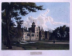 Charter House vanaf de Speelplaats, uit 