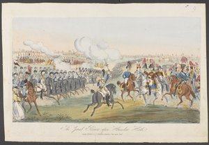 De Grote Parade op Hounslow Heath