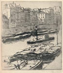 Quai des Grands Augustins, 1915