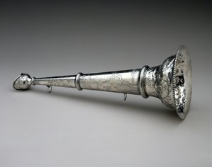 Brandweermans trompet, ca. 1857