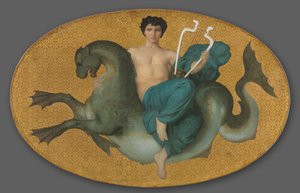 Arion op een Zeepaard, 1855 door William Adolphe Bouguereau