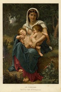 Liefdadigheid door William Adolphe Bouguereau