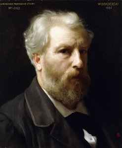 Zelfportret, 1886 door William Adolphe Bouguereau
