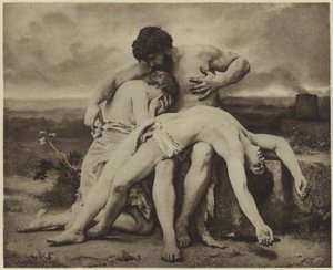 De eerste rouw door William Adolphe Bouguereau