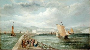 Dover vanaf de Admiraliteit Pier