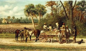 De wagen is leeg door William Aiken Walker