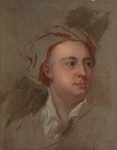 Een onvoltooide studie van het hoofd van James Thomson