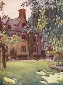 Balliol College vanuit de tuin