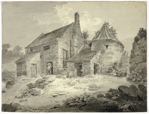 Een molen in Berwick Upon Tweed door William Alexander