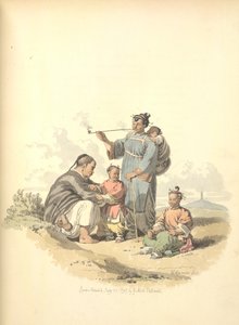 Boer met familie