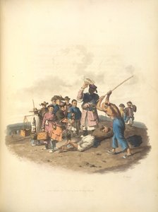 De straf van de Bastinado